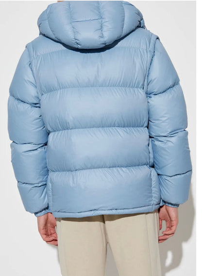 GIUBBINO MONCLER UOMO CELESTE