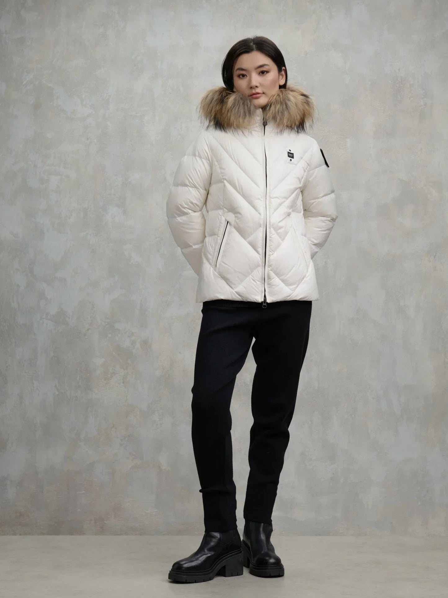 GIUBBINO BLAUER DONNA