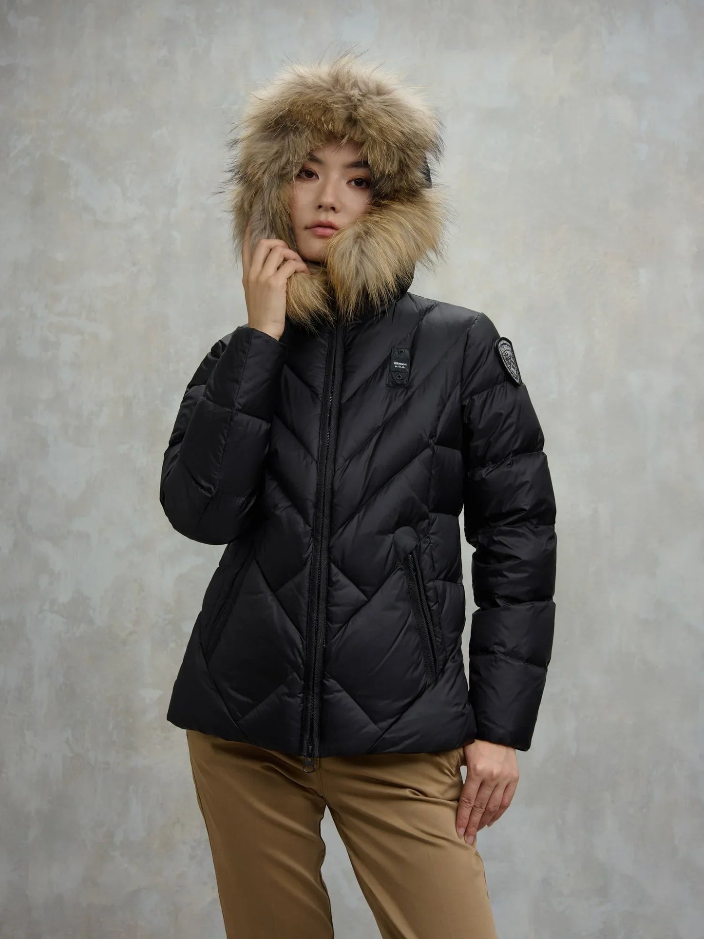 GIUBBINO BLAUER DONNA