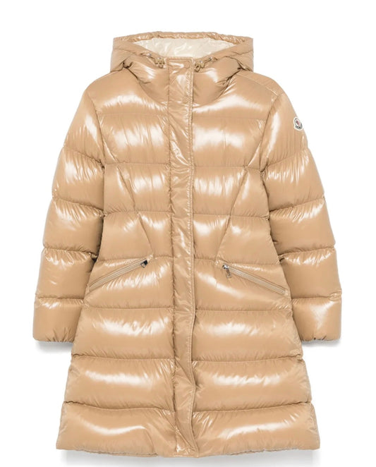 GUBBINO MONCLER DONNA AVORIO LUNGO