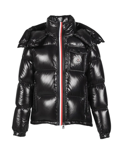 GIUBBINO MONCLER UOMO NERO LUCIDO