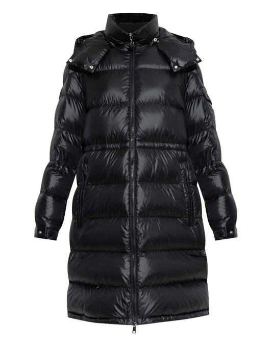 GUBBINO MONCLER DONNA LUNGO NERO