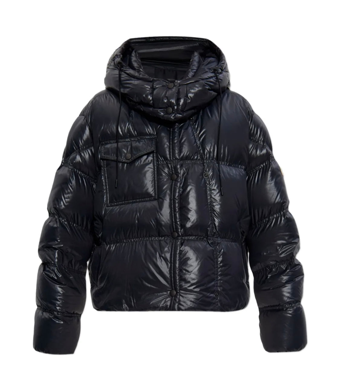 GUBBINO MONCLER DONNA NERO CORTO