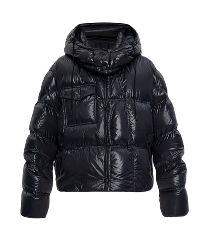 GUBBINO MONCLER DONNA NERO CORTO