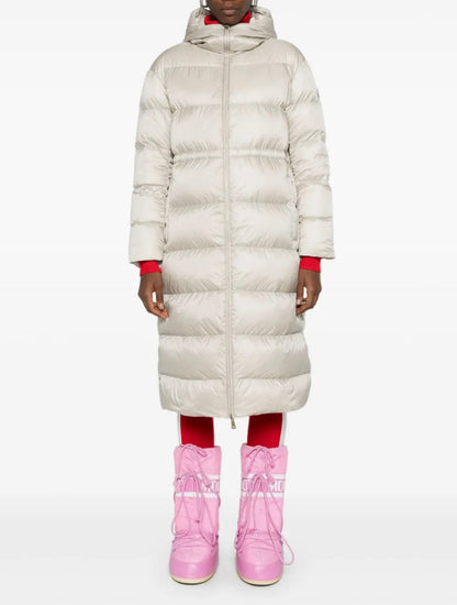 GUBBINO MONCLER DONNA LUNGO BIANCO